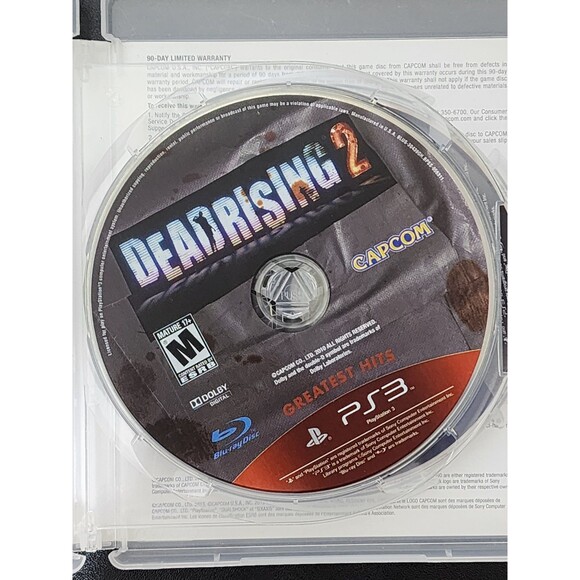 Capcom Essentials Resident Evil 6 & Dead Rising 2 (Sony PlayStation 3, 2013) PS3 - Picture 3 of 5